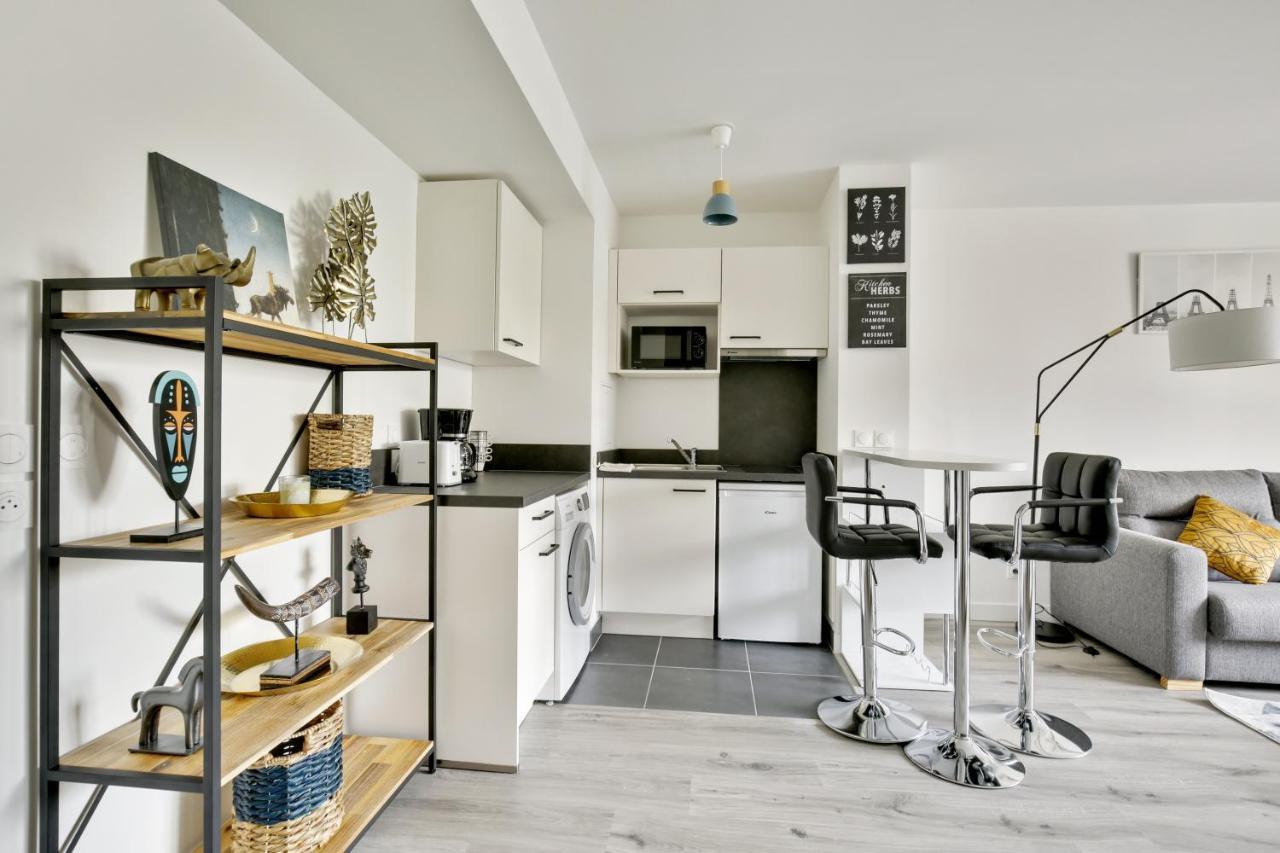 Chic Studio Near Paris - La Defense Bezons Luaran gambar