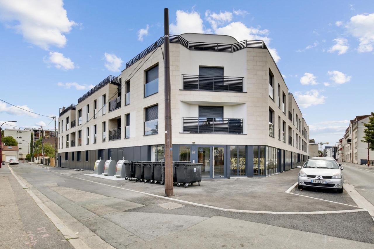 Chic Studio Near Paris - La Defense Bezons Luaran gambar